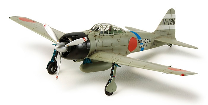 1/72 SCALE MITSUBISHI A6M3 ZERO FIGHTER MODEL 32 (HAMP) | TAMIYA