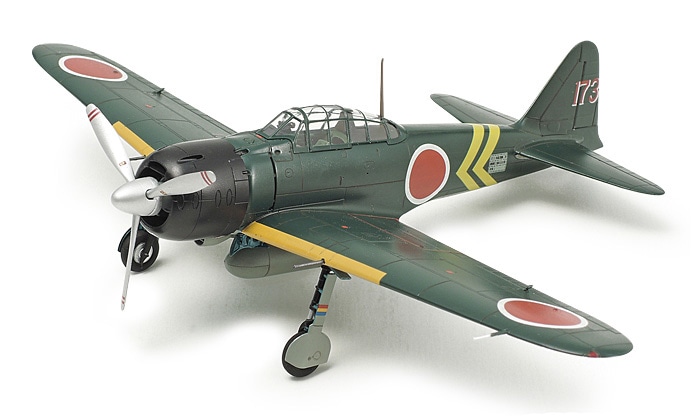 1/72 SCALE MITSUBISHI A6M3/3A ZERO FIGHTER MODEL 22 (ZEKE) | TAMIYA