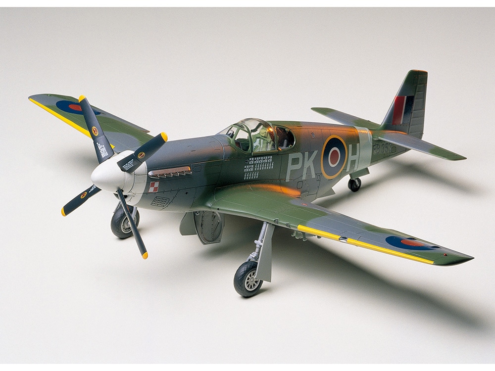 タミヤ 1/48 傑作機シリーズ ノースアメリカン RAF マスタングIII | タミヤ