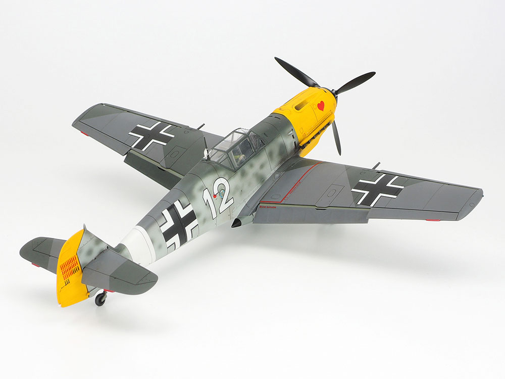 タミヤ 1/48 傑作機シリーズ メッサーシュミット Bf109 E-4/7 TROP 