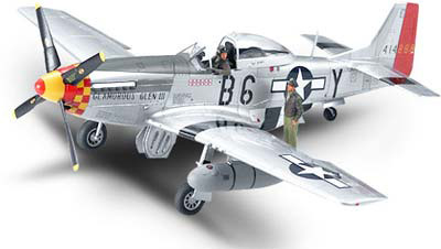 タミヤ 1/48 傑作機シリーズ ノースアメリカン P-51D マスタング 第8 ...