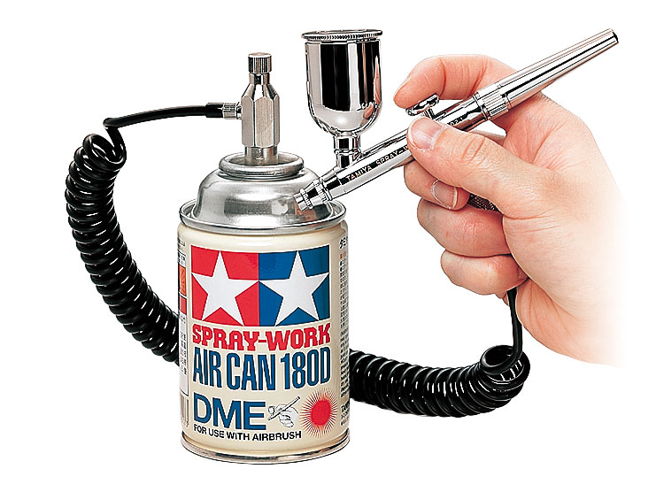 SPRAY-WORK HG SINGLE ACTION AIRBRUSH SET (180D) | TAMIYA