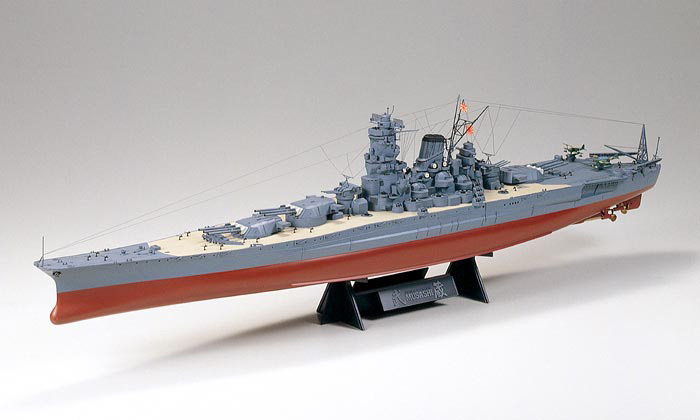 タミヤ 1/350 艦船シリーズ 日本海軍 戦艦武蔵 | タミヤ