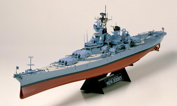 タミヤ 1/350 艦船シリーズ アメリカ戦艦 ニュージャージー | タミヤ