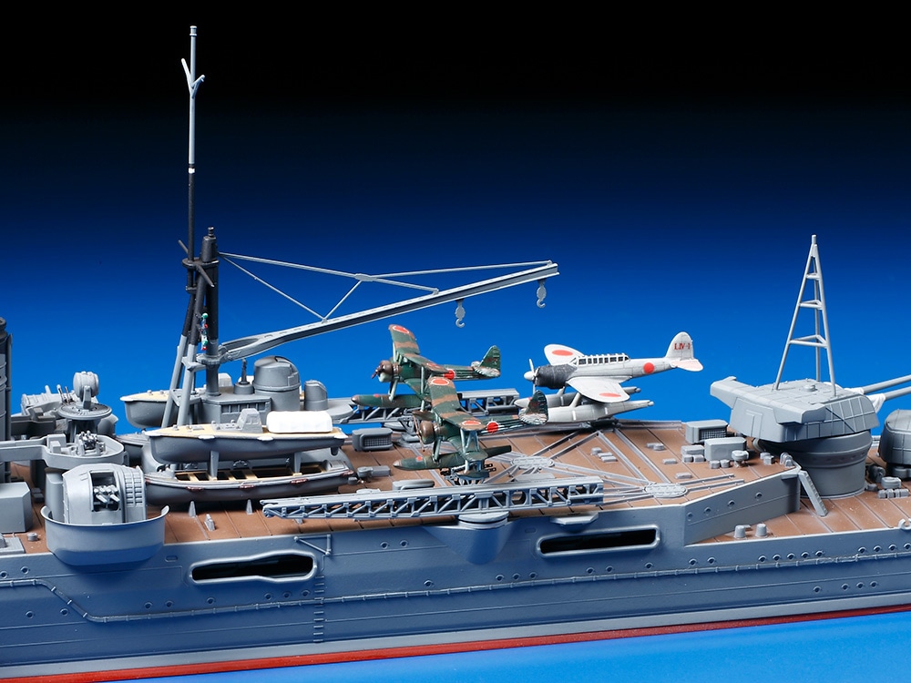 1/350 SCALE JAPANESE HEAVY CRUISER MOGAMI | TAMIYA