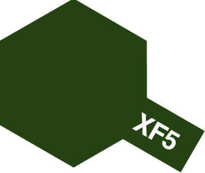 タミヤカラー Xf 5 フラットグリーン タミヤ
