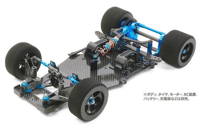 大得価セールタミヤ　1/12 RM-01X シャーシキット　組立済　中古品 田宮模型