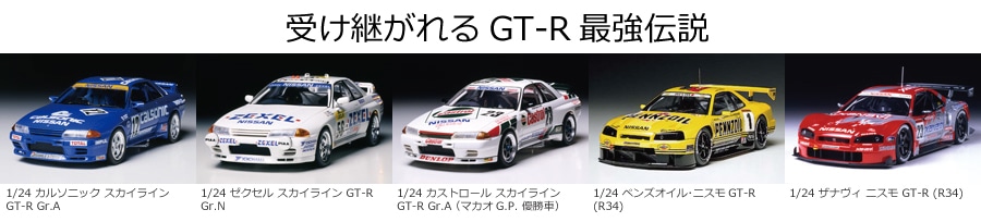 タミヤ 1/24 スポーツカーシリーズ NISSAN GT-R | タミヤ