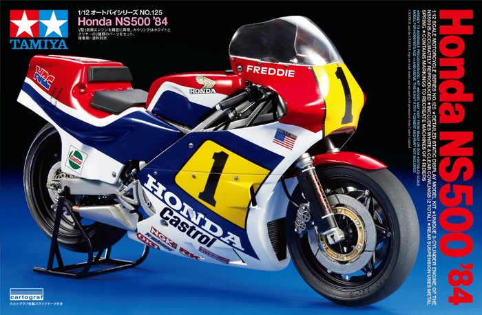 2022新作 Pre Autumn 1983 HONDA NS500 F.スペンサー タミヤ製