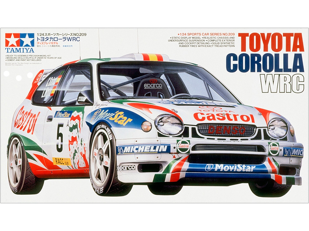 タミヤ 1/24 スポーツカーシリーズ トヨタ カローラ WRC | タミヤ