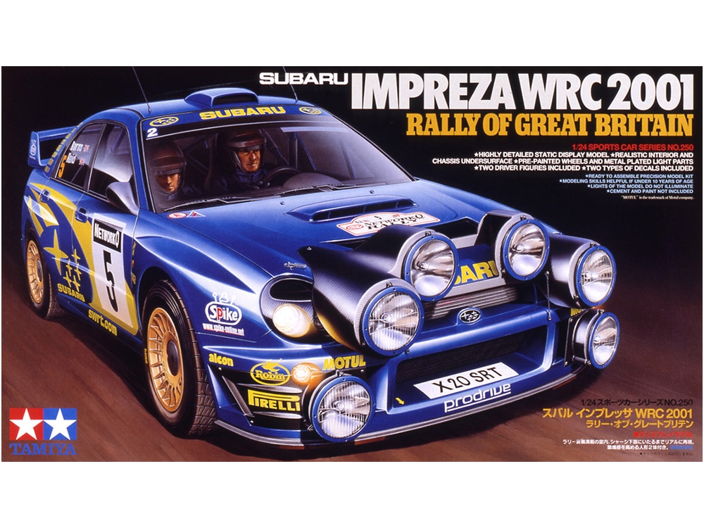 在庫最新品1/5 スバル インプレッサ 2001〜04 WRC ラリー クリアボディー 未使用 長期保管 TECHNOKIT 希少 レア ボディ