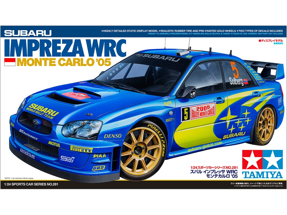 第1位獲得！】 タミヤ 1 24 スポーツカーシリーズ スバル インプレッサ WRC モンテカルロ 2005 copycatguate.com