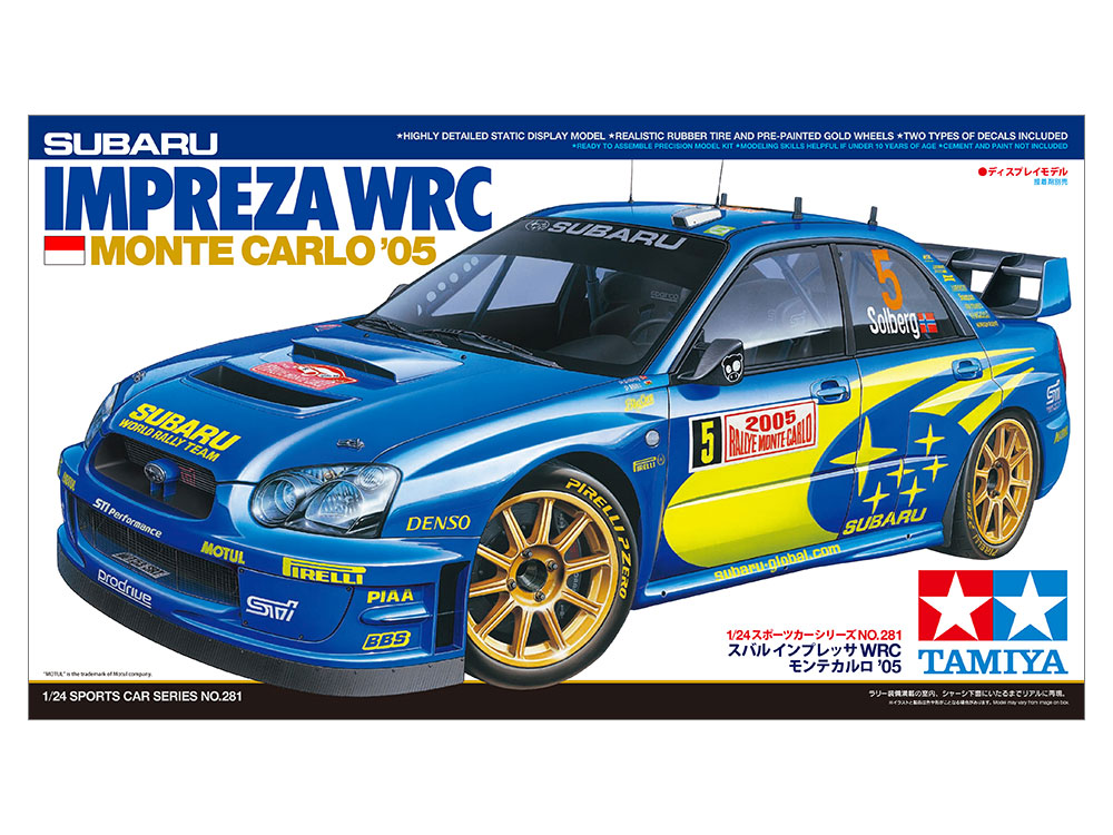 BR>タミヤ 1 10 SUBARU インプレッサ WRC モンテカルロ'07 塗装