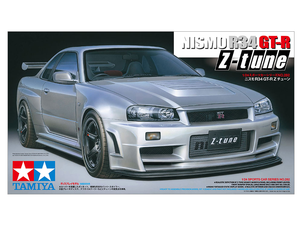 大人気！タミヤ スカイライン　R34 GT-R 電飾ボディ ボディ