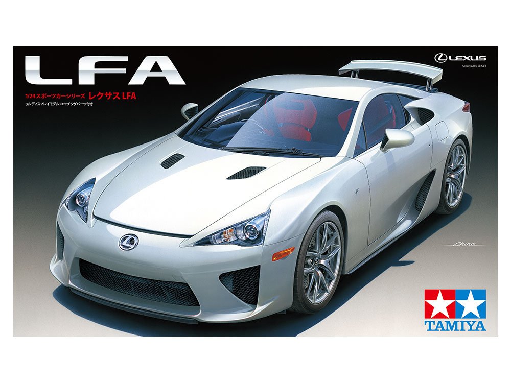 ホビー・楽器・アートタミヤ レクサスLFA  完成品 2台セット