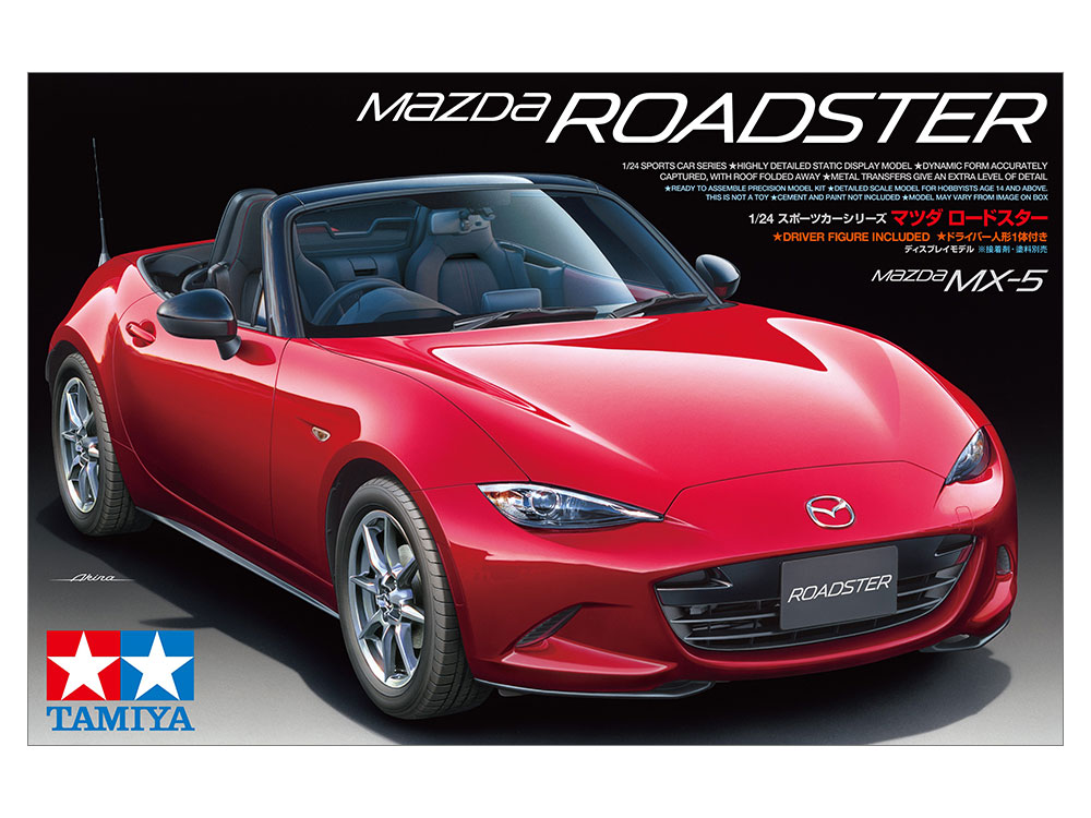 1/24 SCALE MAZDA MX-5 | TAMIYA