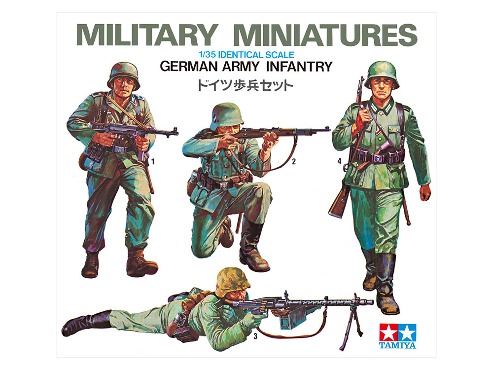 タミヤ 1/35 ミリタリーミニチュアシリーズ ドイツ歩兵セット | タミヤ