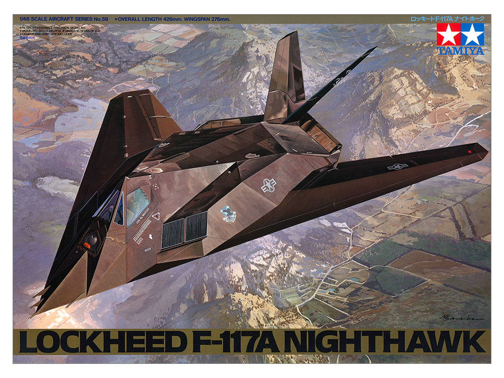 TAMIYA ロッキード F-117A ナイトホーク 1/48 NO.59 | kinderpartys.at