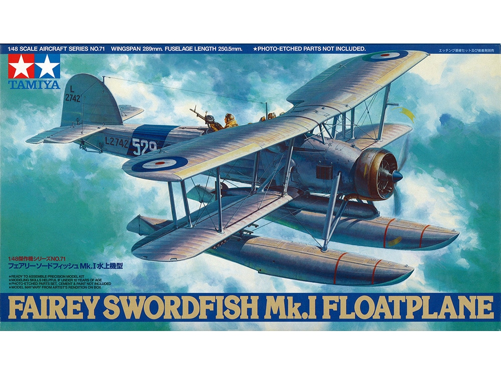 Tamiya 61071 Fairey Swordfish Mk.I Floatplane 1/48 